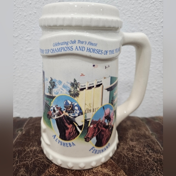 Vintage Oak Tree Racing Association Stein - Breeder's Cup Champions 1993 - Picture 1 of 6